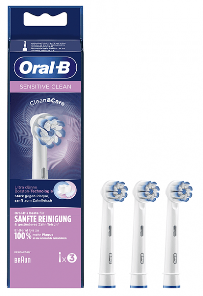 Oral-B Aufsteckbürsten Sensitive Clean 3er