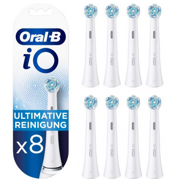 Oral-B Aufsteckbürsten iO Ultimative Reinigung 8er FFU OralB weiß