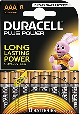 Duracell Batterie MN2400 AAA 8 L03 MN2400