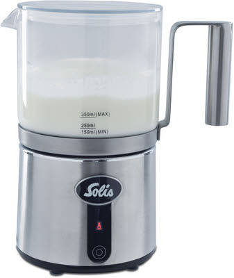 Solis Crema Latte Milchaufschäumer, Typ 869, Milchzubereitung, Kaffee, Milchschaum, Macciato
