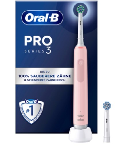 Braun Oral-B Pro 3 3000 Cross Action Pink