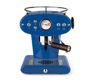 Illy Siebträger-Kaffeemaschine X1 Ground dunkelblau