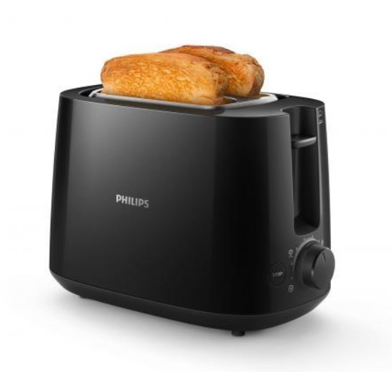 Philips Toaster HD2581 90 Daily Collection Schwarz