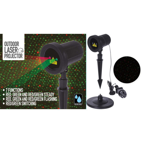 Nedis Laserprojektor AXY000600 färbig