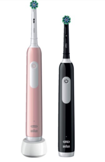 Braun Oral-B Pro 1 Black Pink mit 2. Handstück