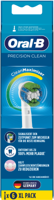 Oral-B Ersatzzahnbürste Precision Clean 6er CleanMaximizer