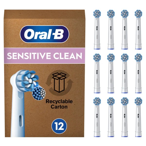Oral-B ErsatzzahnbÃ¼rste PRO Sensitive Clean (12er) Braun Oral-B