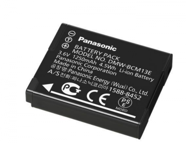 Panasonic DMW-BCM13E Lithium-Ion 1250mAh 3.6V Wiederaufladbare Batterie