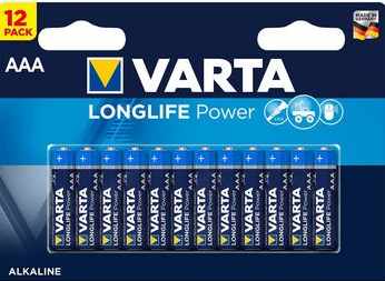 Varta Batterie AAA 12er Pack