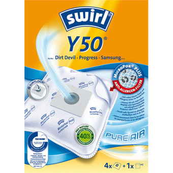 Swirl Y50 MicroPor Plus Staubbeutel Inhalt: 4 + 1 Filter (Menalux 1900)