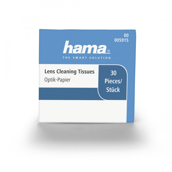 Hama Reinigungstuch Optik-Papier, 5 x 30 Blatt Art. Nr.:00005956