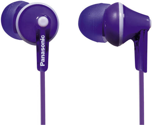 Panasonic RP-HJE125E Violett im Ohr im Ohr Kopfhörer