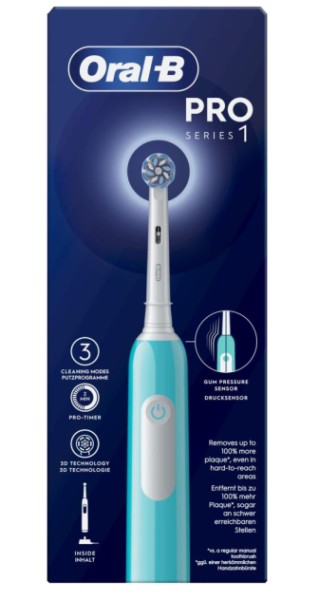 Braun Oral-B Pro 1 Sensitive Clean Caribbean Blue